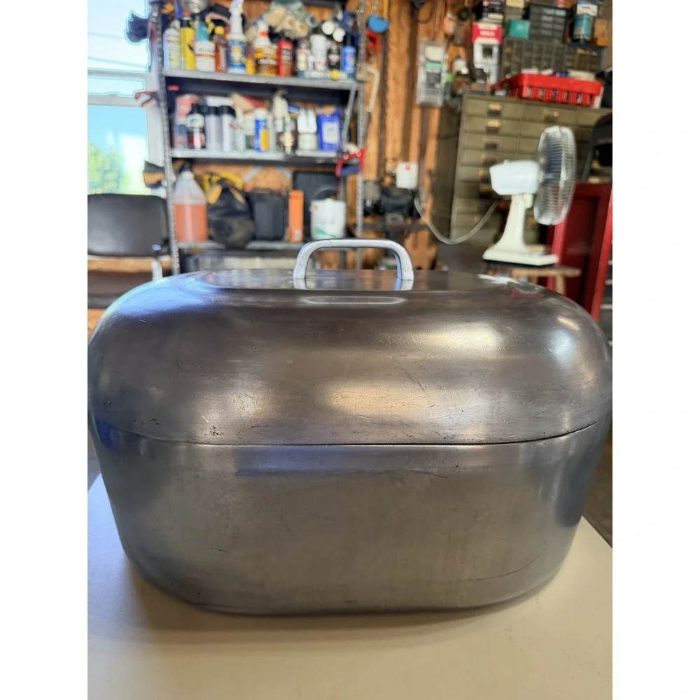 Vintage Wagner Ware Sidney O Magnalite 4269-M 17 Qt Roaster